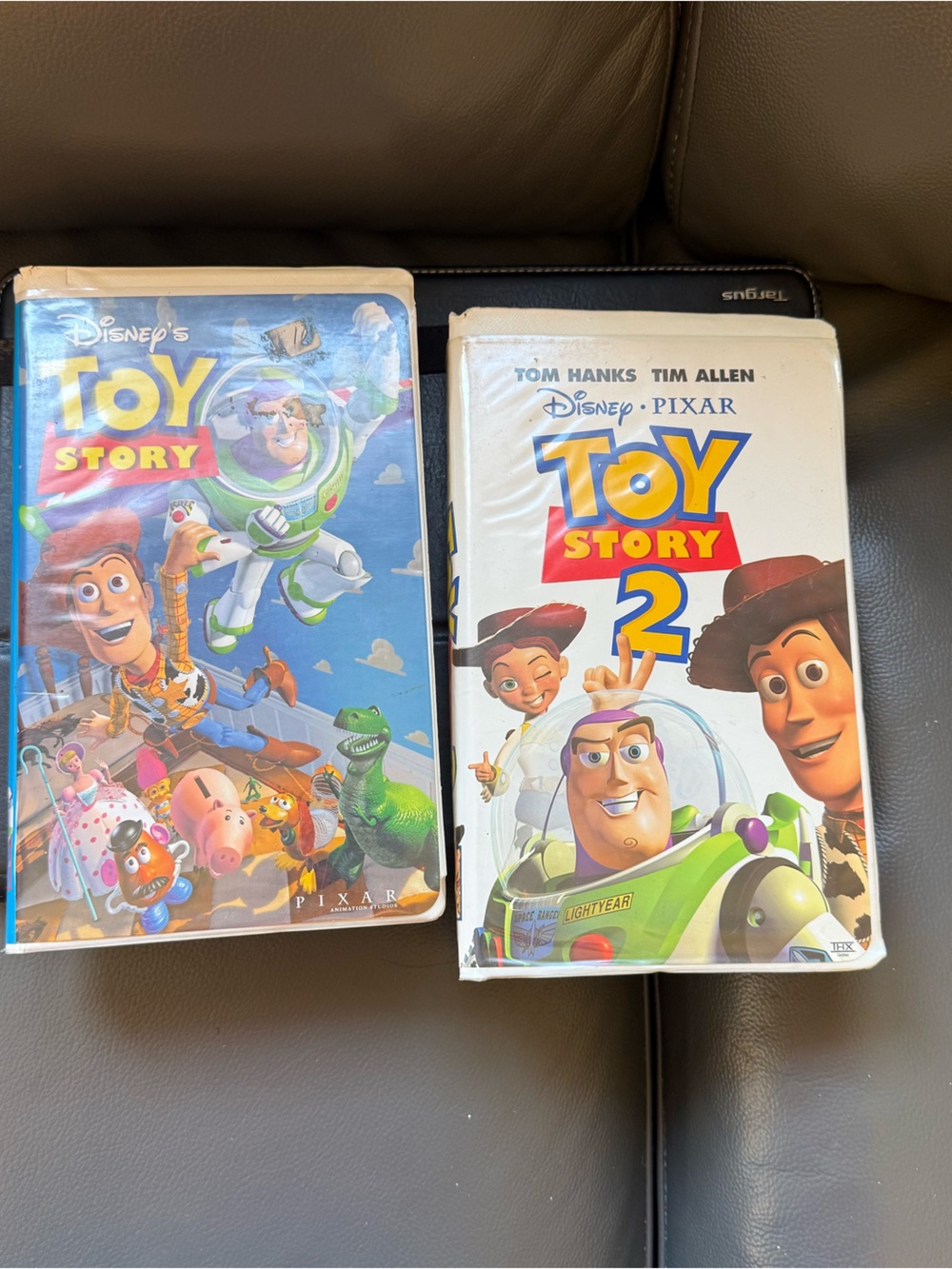 Toy Story 1 and 2 (White) Kids Movie VHS - Toy Story Collection